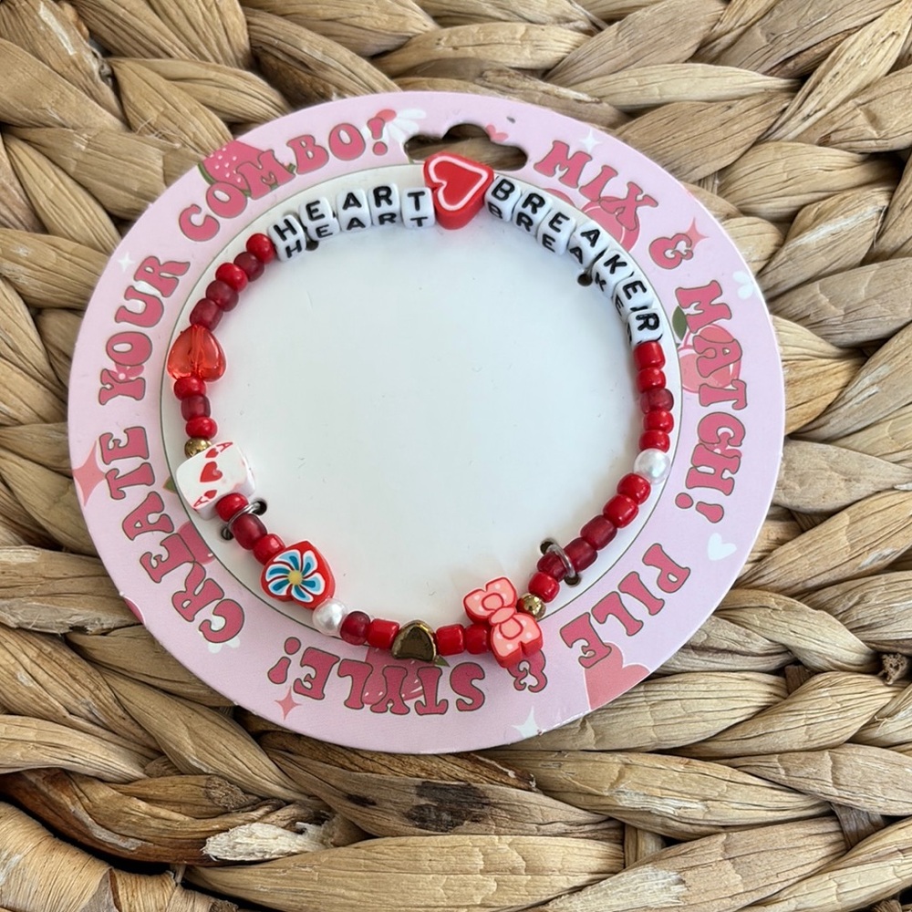 Heartbreaker Bracelet - Red